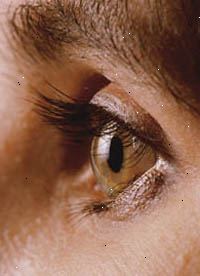 Immagine di un occhio, close-up, esterno
